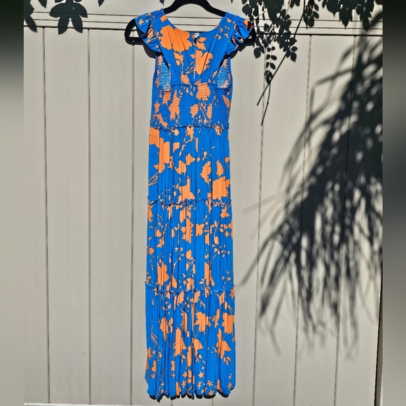 Anthropologie Abel the Label Colorful Maxi Dress Size S - Picture 4 of 5
